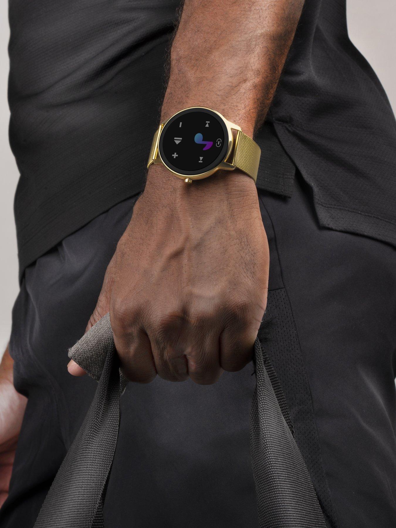 Gold store mens smartwatch