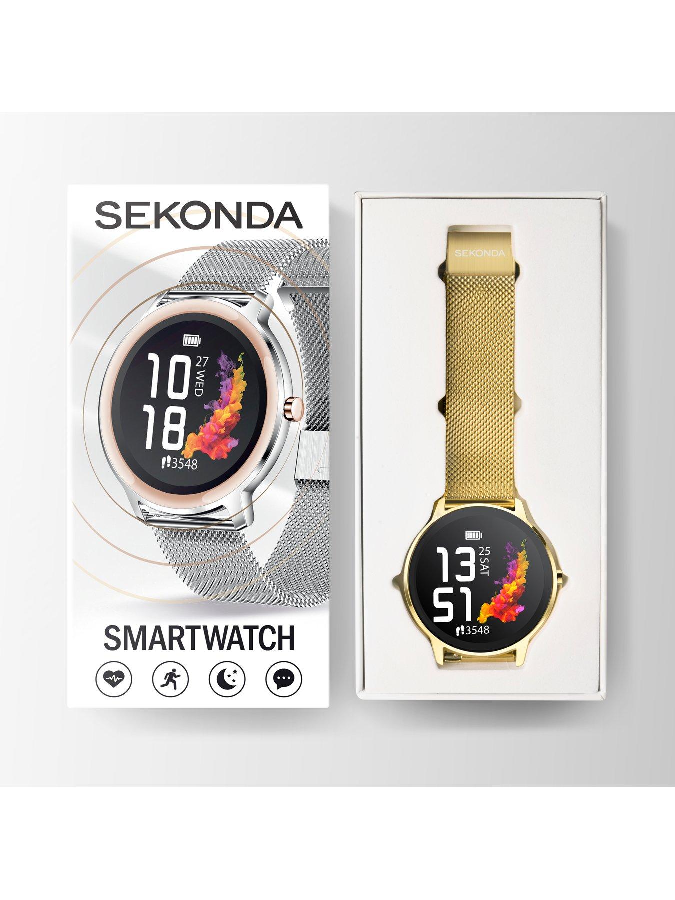 sekonda-flex-mens-smartwatch-gold-tone-meshoutfit