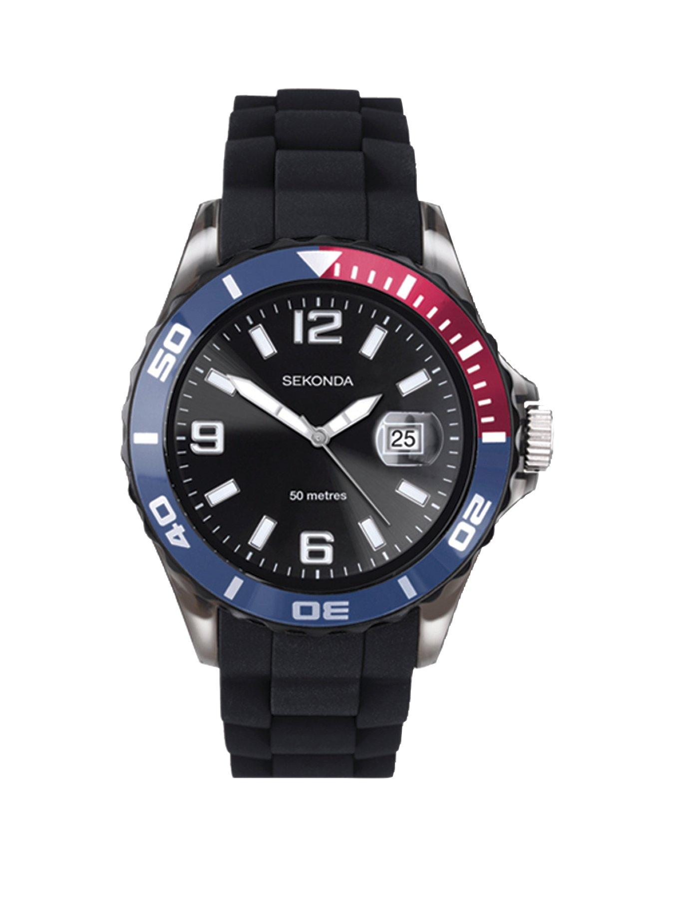 Sekonda on sale black watch