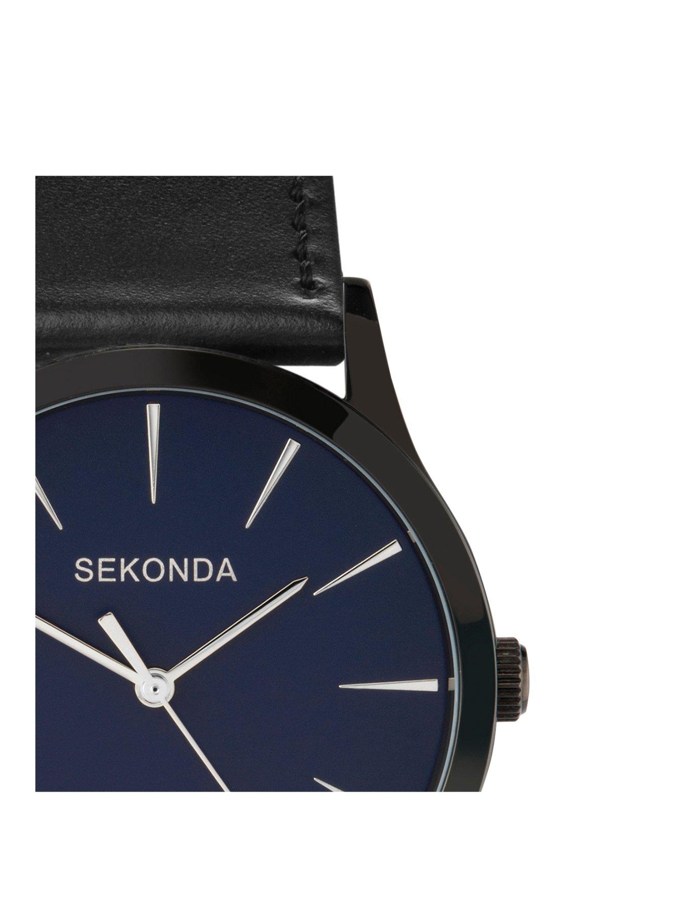 sekonda-sekonda-mens-oslo-black-leather-strap-with-blue-dial-watchstillFront