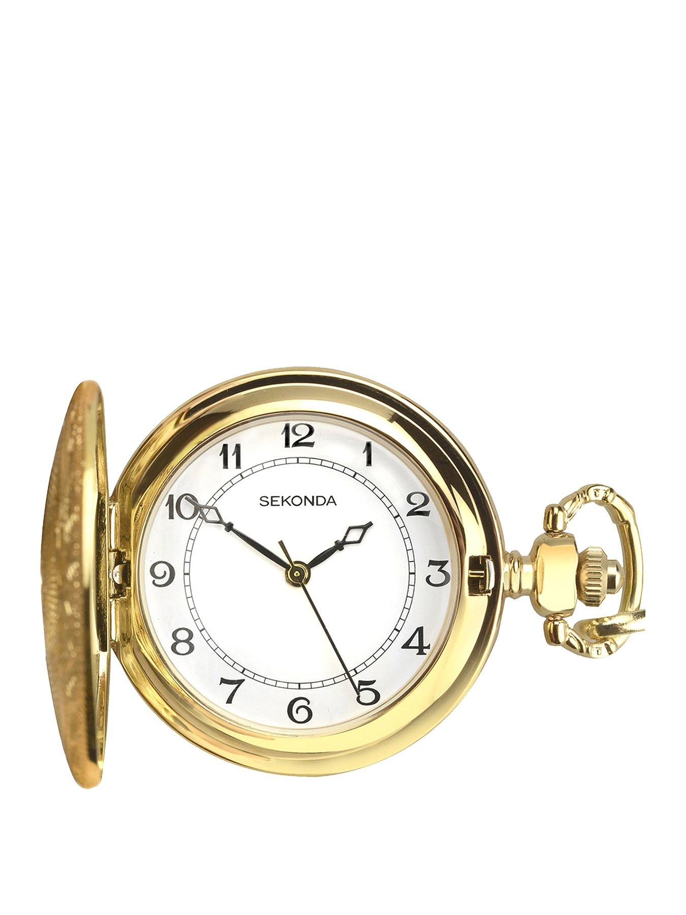 sekonda-sekonda-mens-gold-brass-chain-with-white-dial-watch