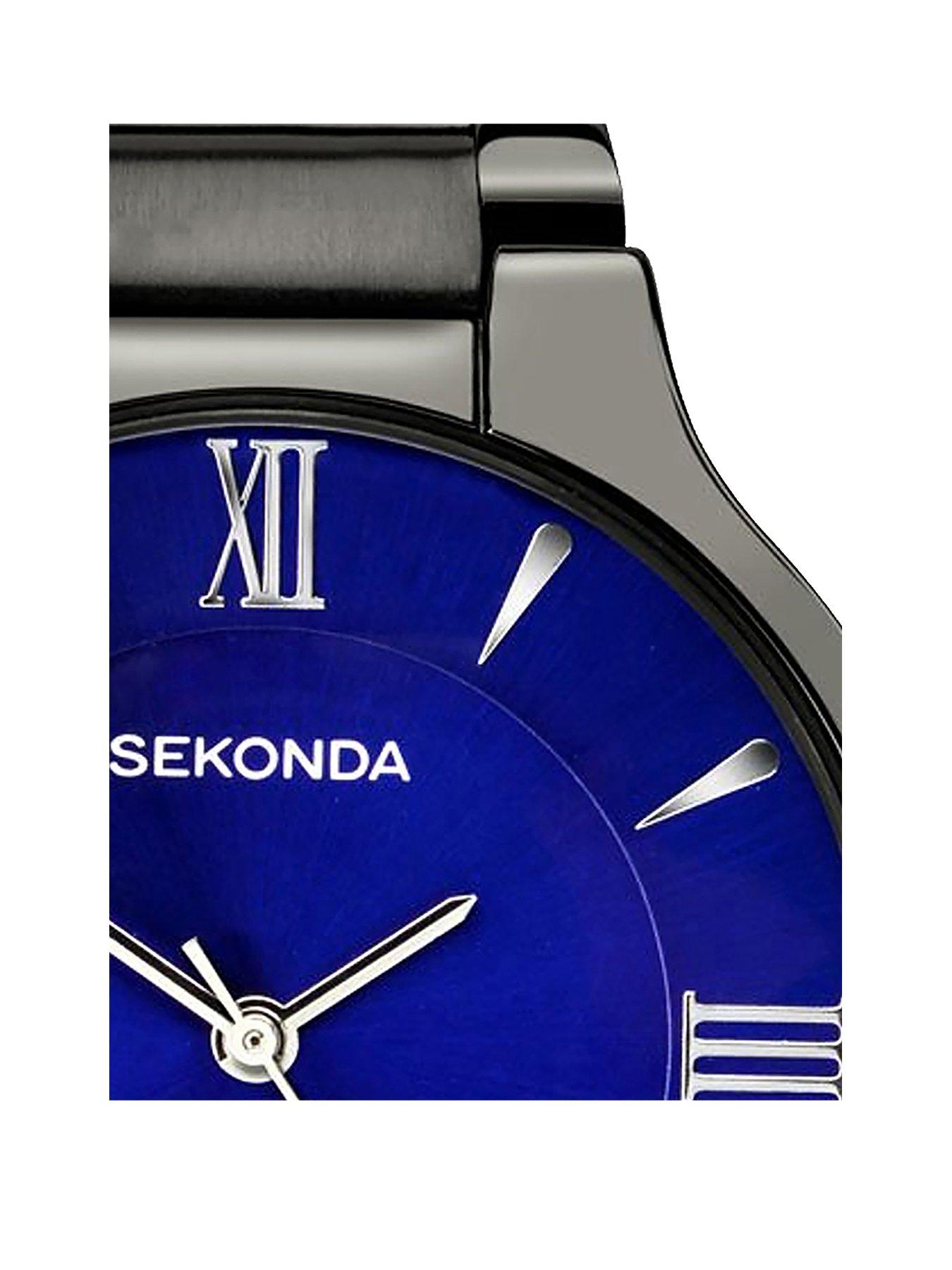 Sekonda gunmetal best sale gents watch