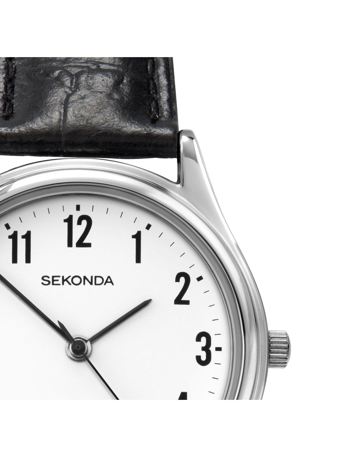 sekonda-sekonda-mens-easy-reader-black-leather-upper-strap-with-white-dial-watchoutfit