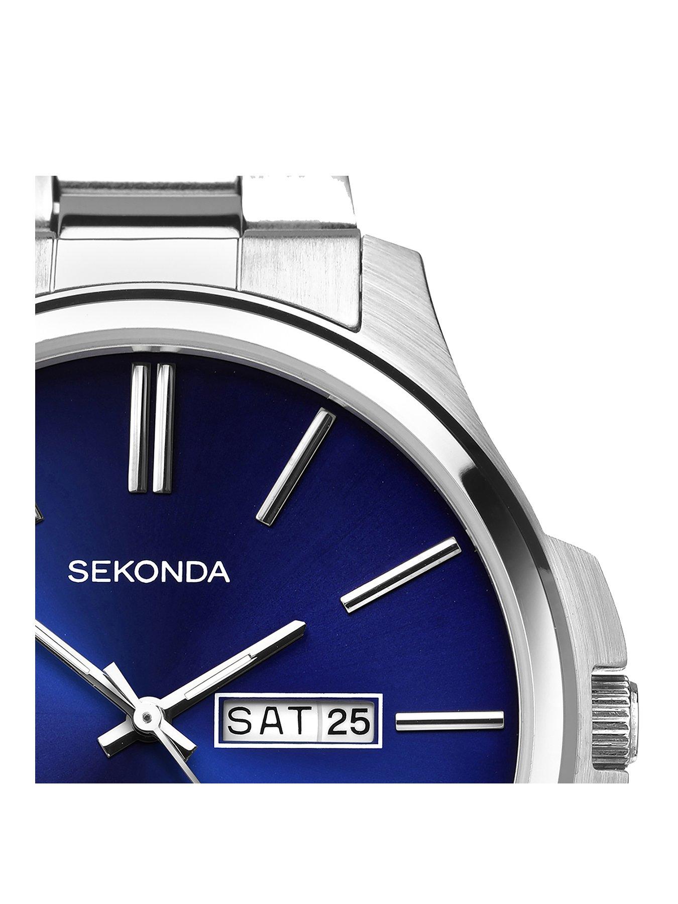 sekonda-sekonda-mens-jones-silver-stainless-steel-bracelet-with-blue-dial-watchstillFront