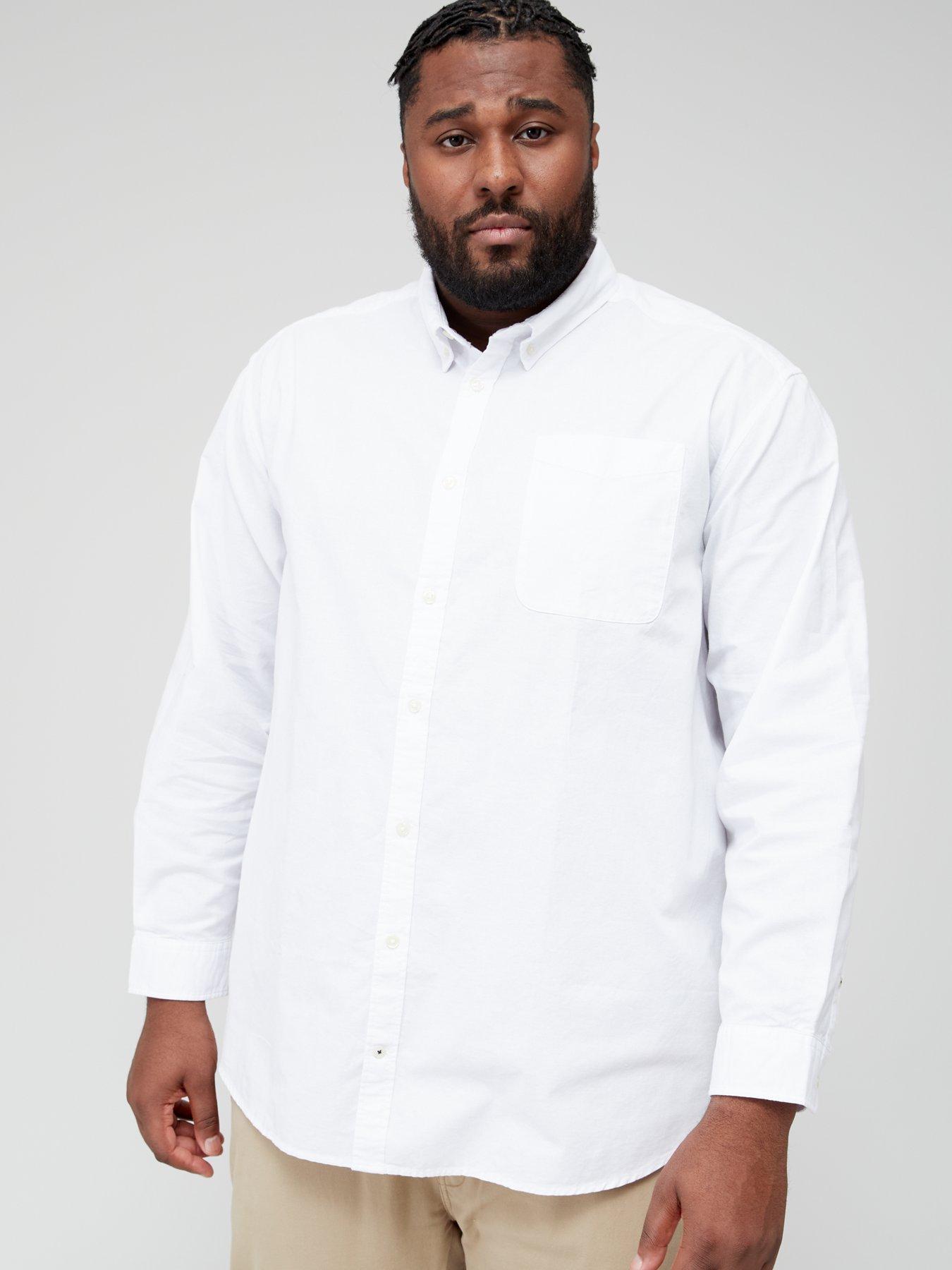 jack-jones-plus-regular-fit-pocket-shirt-white