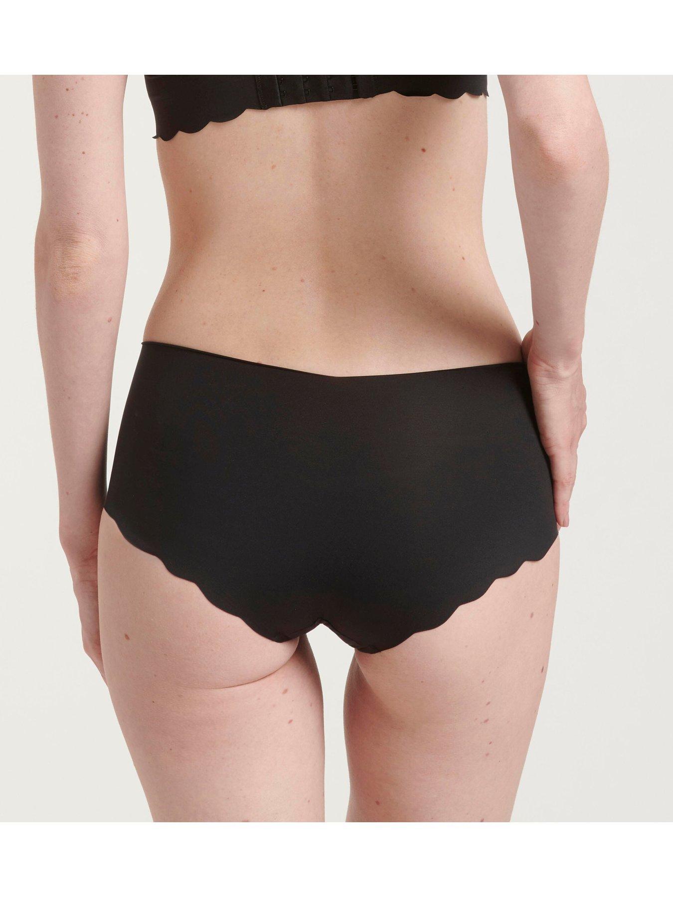 Image 3 of 5 of Sloggi Zero Microfibre 2.0 Short 2 Pack Briefs - Black