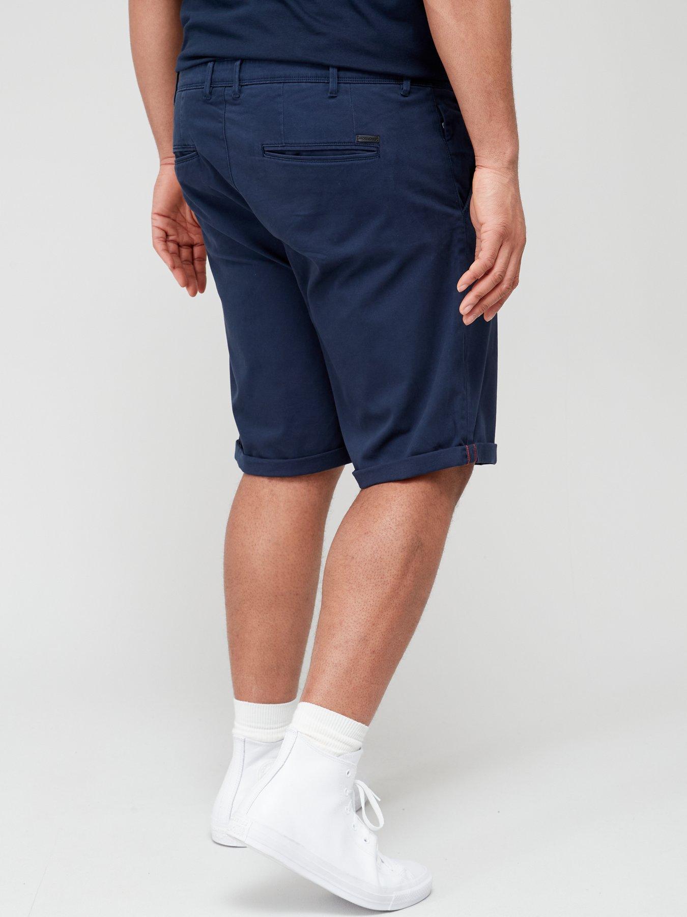 jack-jones-plus-chino-shorts-navystillFront