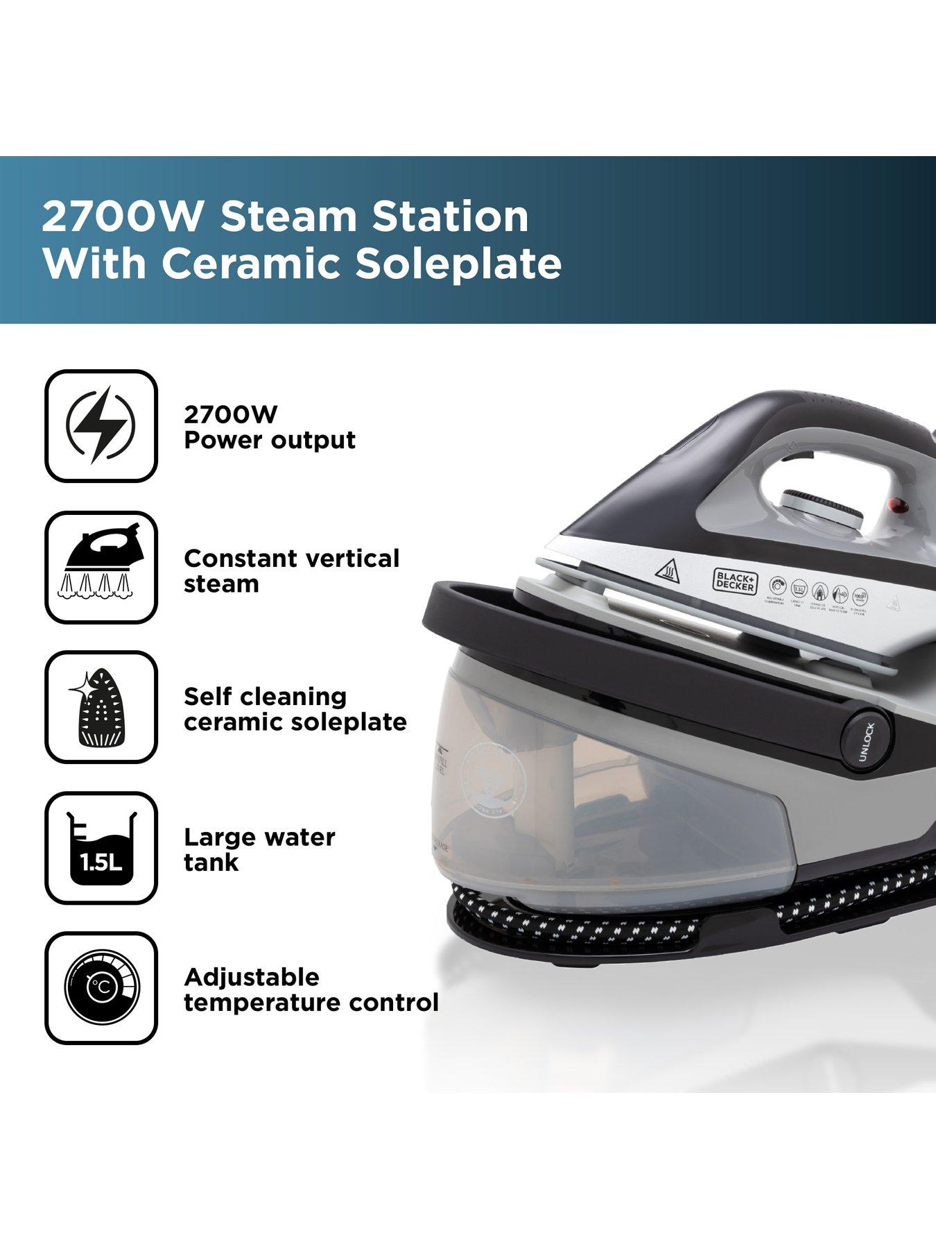 black-decker-steam-station-with-ceramic-soleplate-15l-water-tank-2700w-black-amp-silver-bxss22012gbstillFront