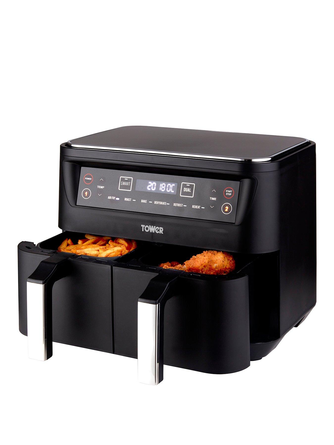 Tower Vortx Dual Basket 9 Litre Air Fryer