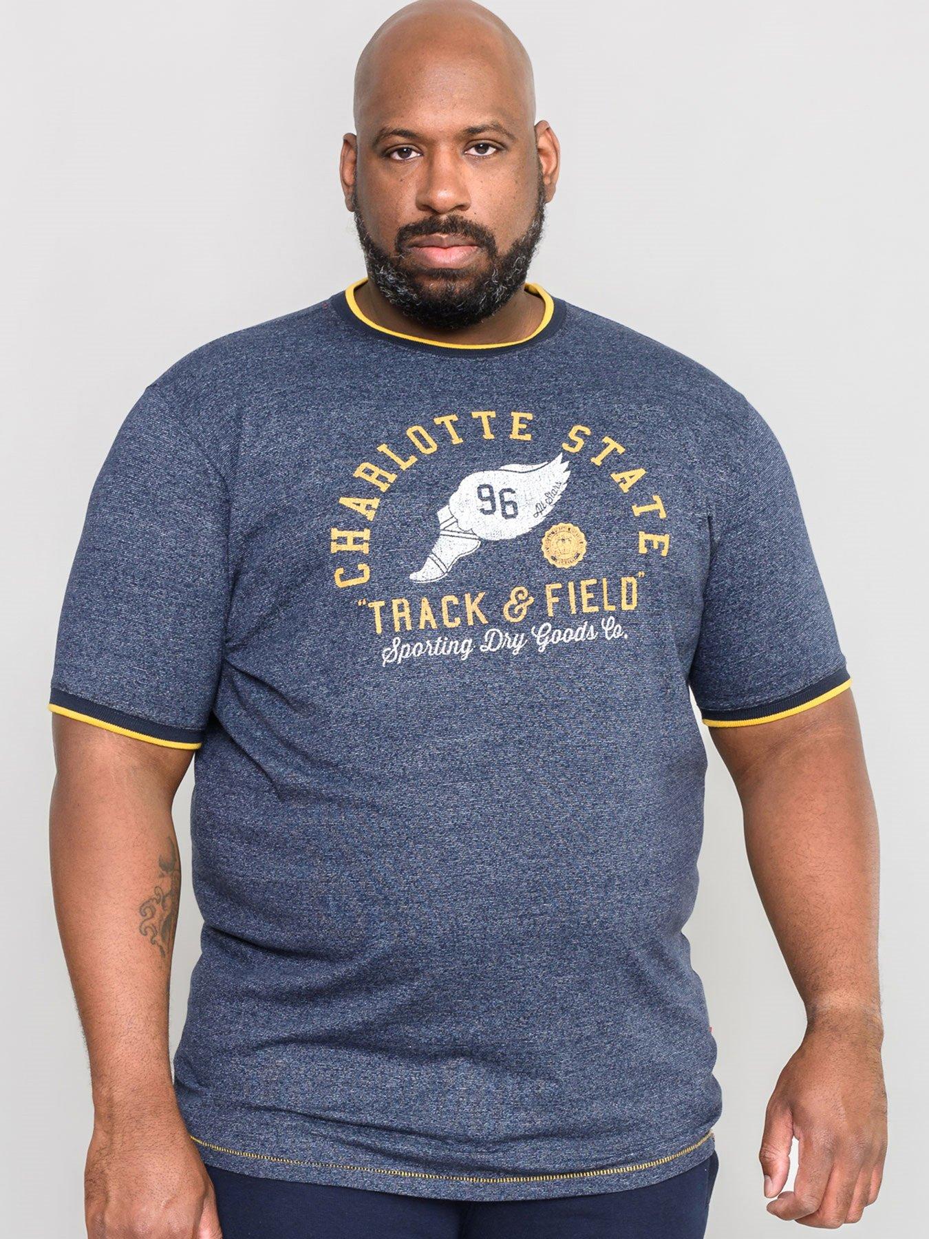 D555 D555 Bethnal Charlotte State Print T-shirt