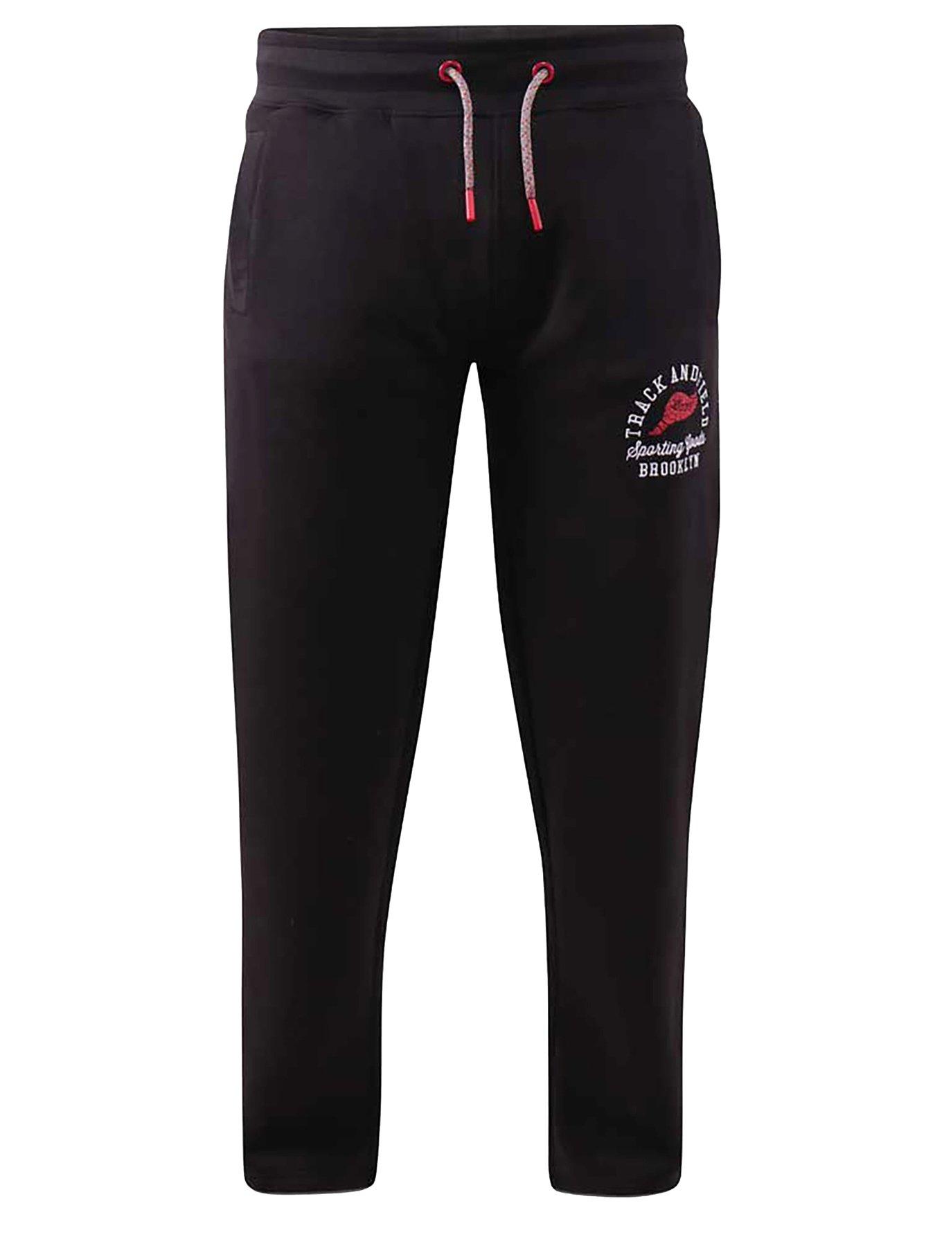 Image 2 of 3 of D555 Chilworth 1 Open Hem Jogger - Black