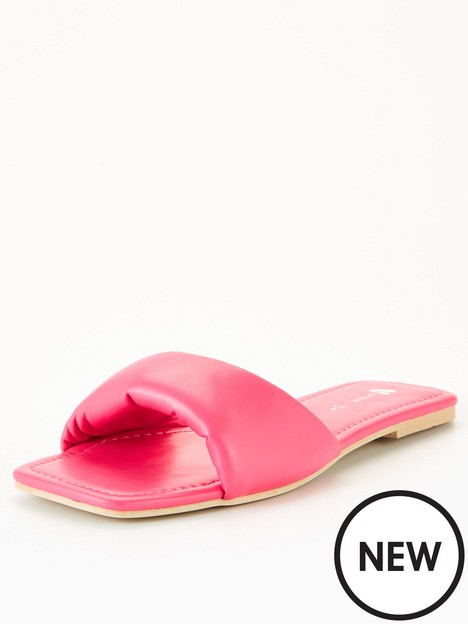 v-by-very-extra-wide-fit-slider-sandal-pink