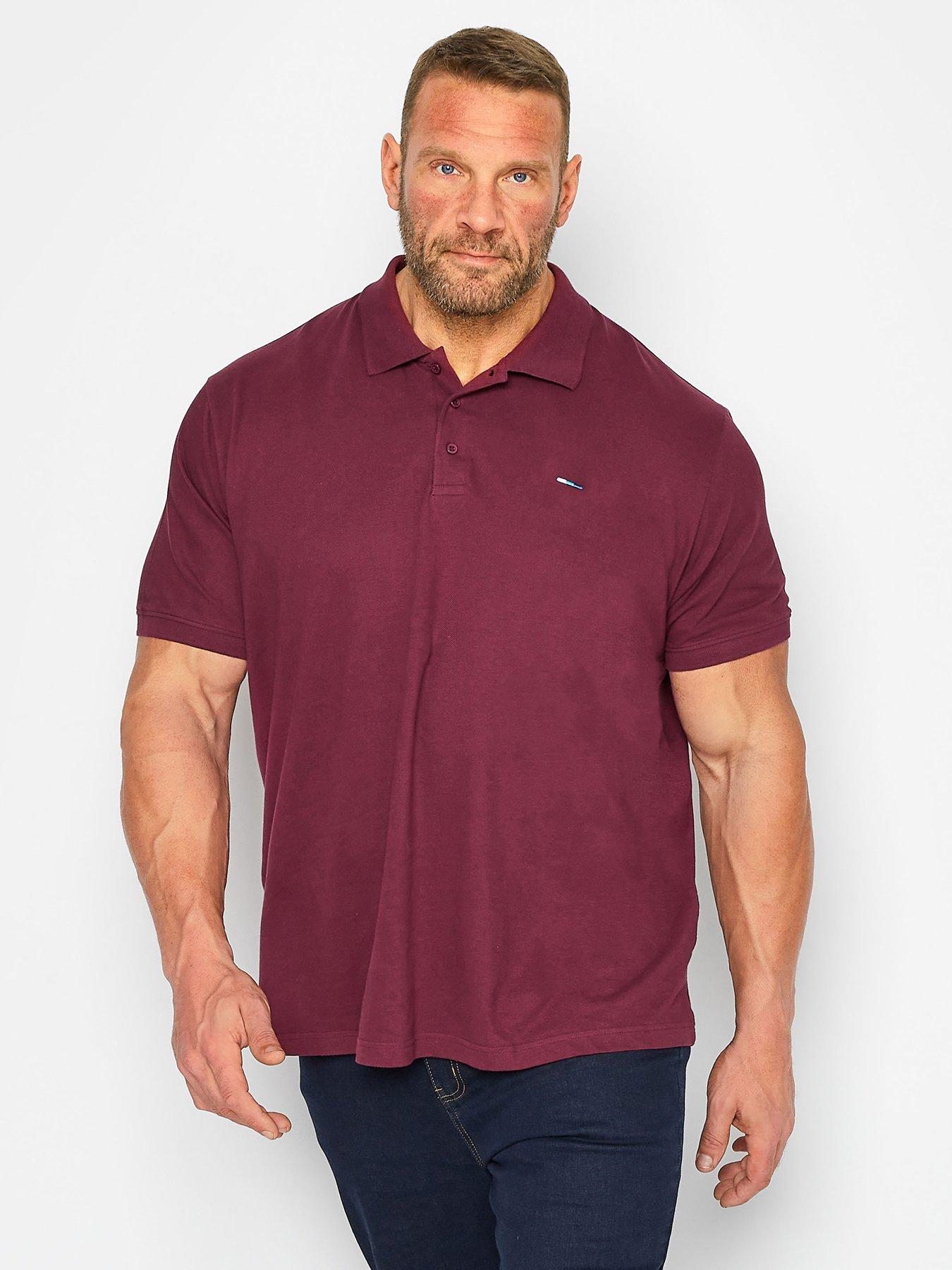 undefined BadRhino BRE Plain Polo Shirt - Red