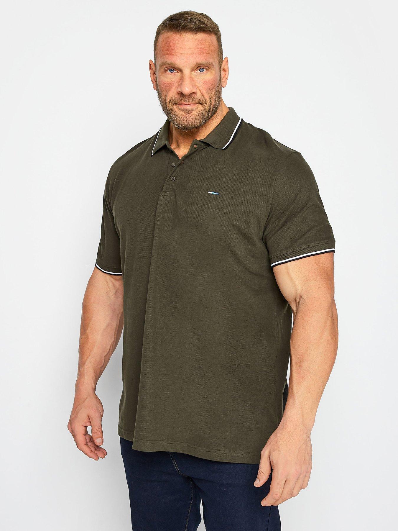 BadRhino BadRhino BRE Tipping Polo Shirt - Green