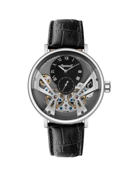 ingersoll-the-tennessee-automatic-mens-watch-with-grey-dial-and-black-leather-strap-i13103