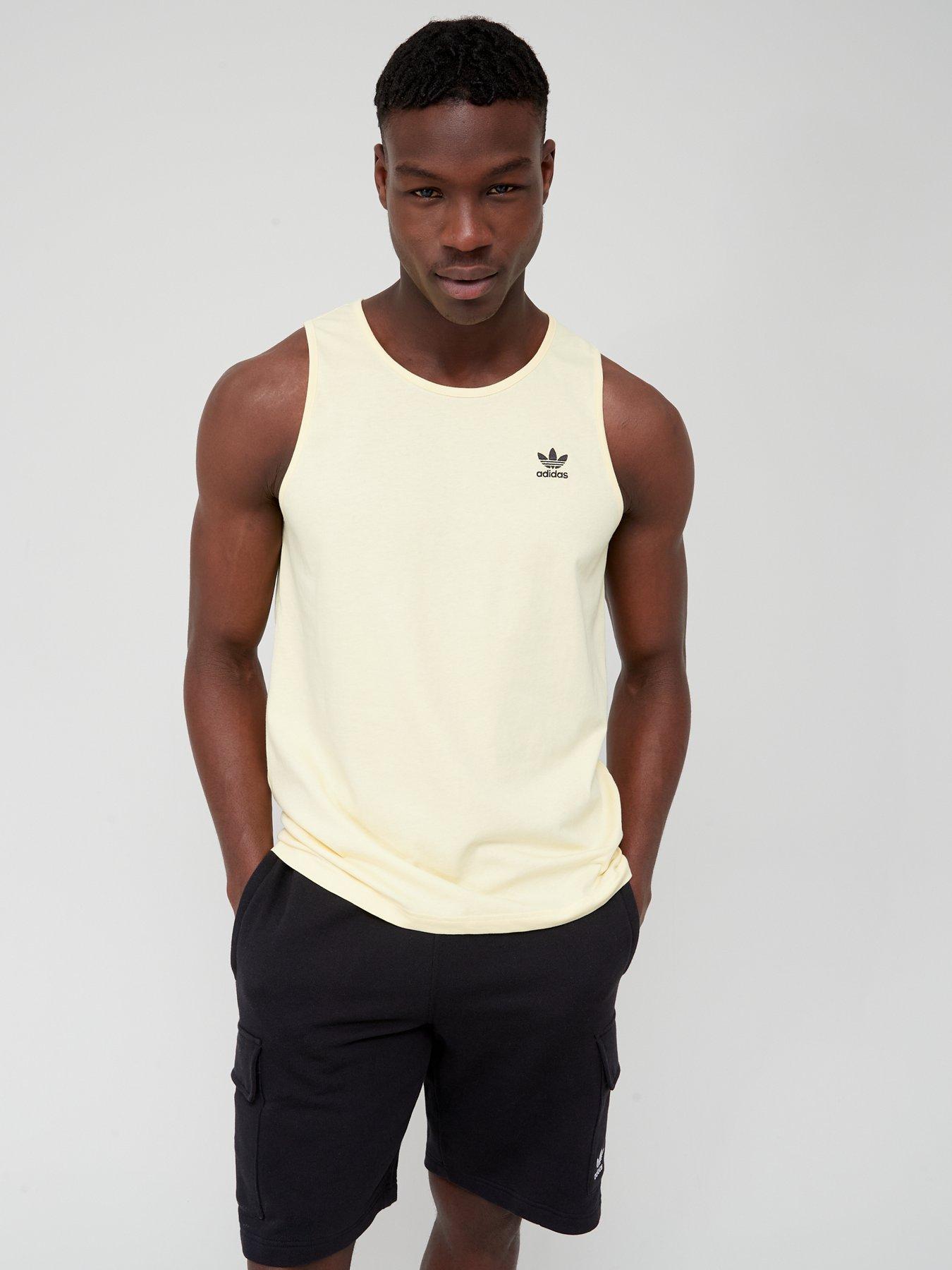 adidas Originals Trefoil Tank Top - Yellow | Ireland