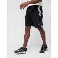 Cargo Shorts adidas Classics 3-Stripes Originals | Ireland Black Adicolor - Very