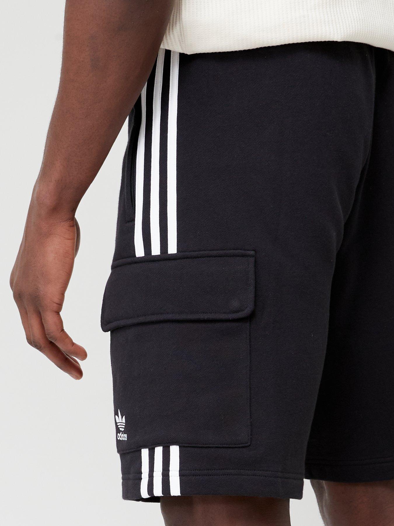 | Classics Ireland Adicolor Black Very Shorts 3-Stripes Cargo - adidas Originals