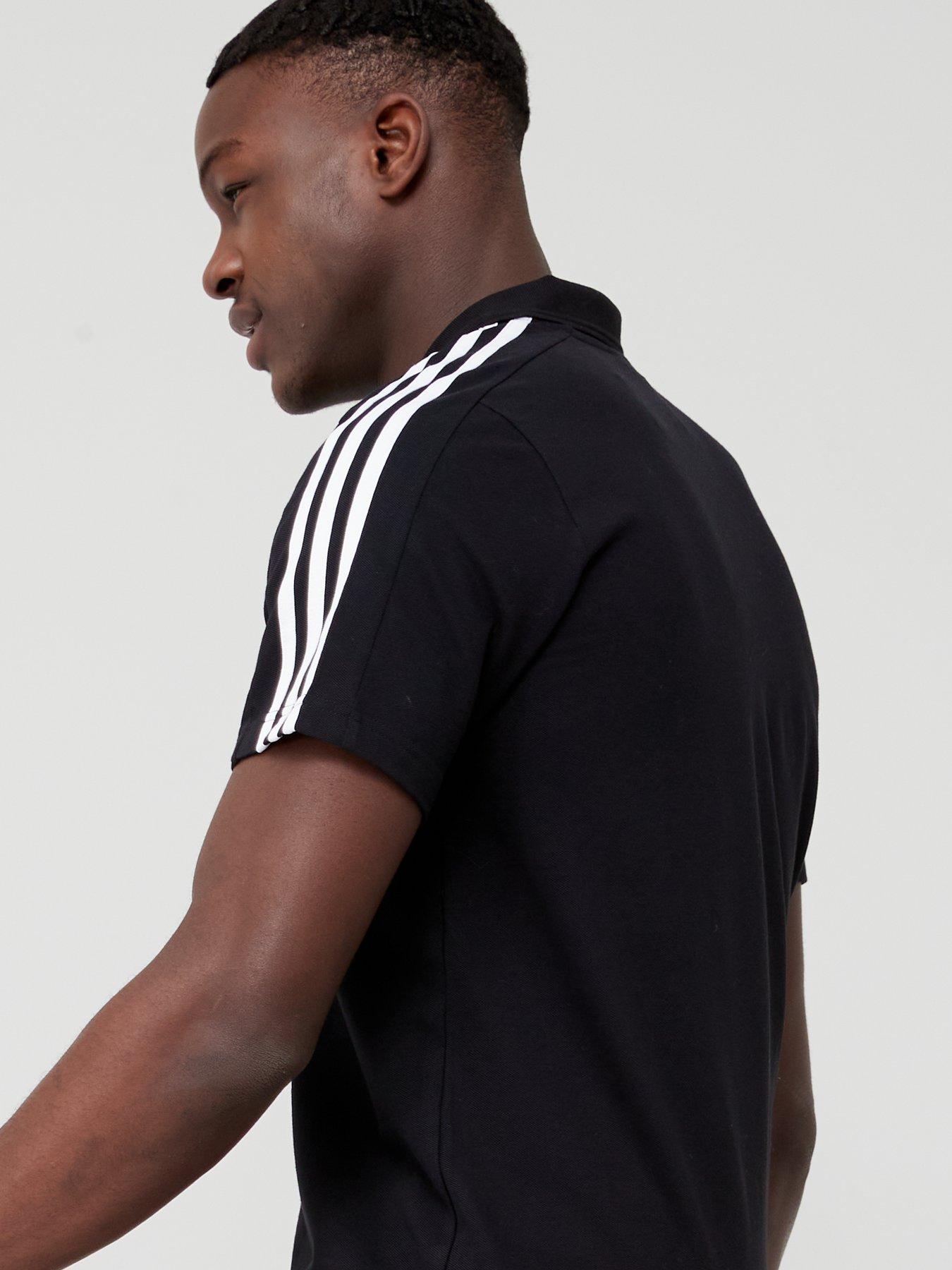 adidas-sportswear-essentials-piqueacute-embroidered-small-logo-3-stripes-polo-shirt-blackwhitedetail