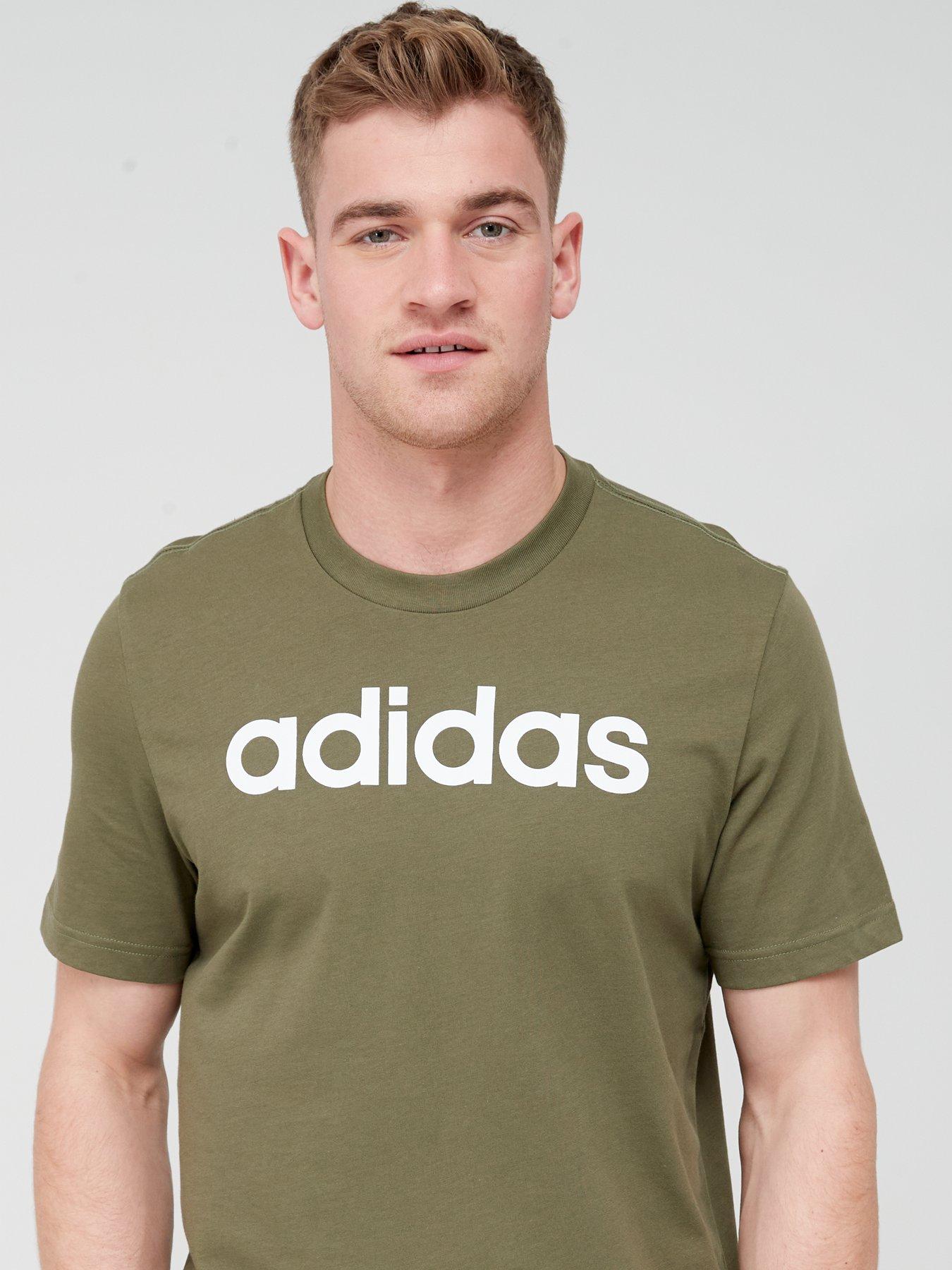 adidas-sportswear-essentials-single-shirt-linear-embroidered-logo-t-shirt-khakioutfit