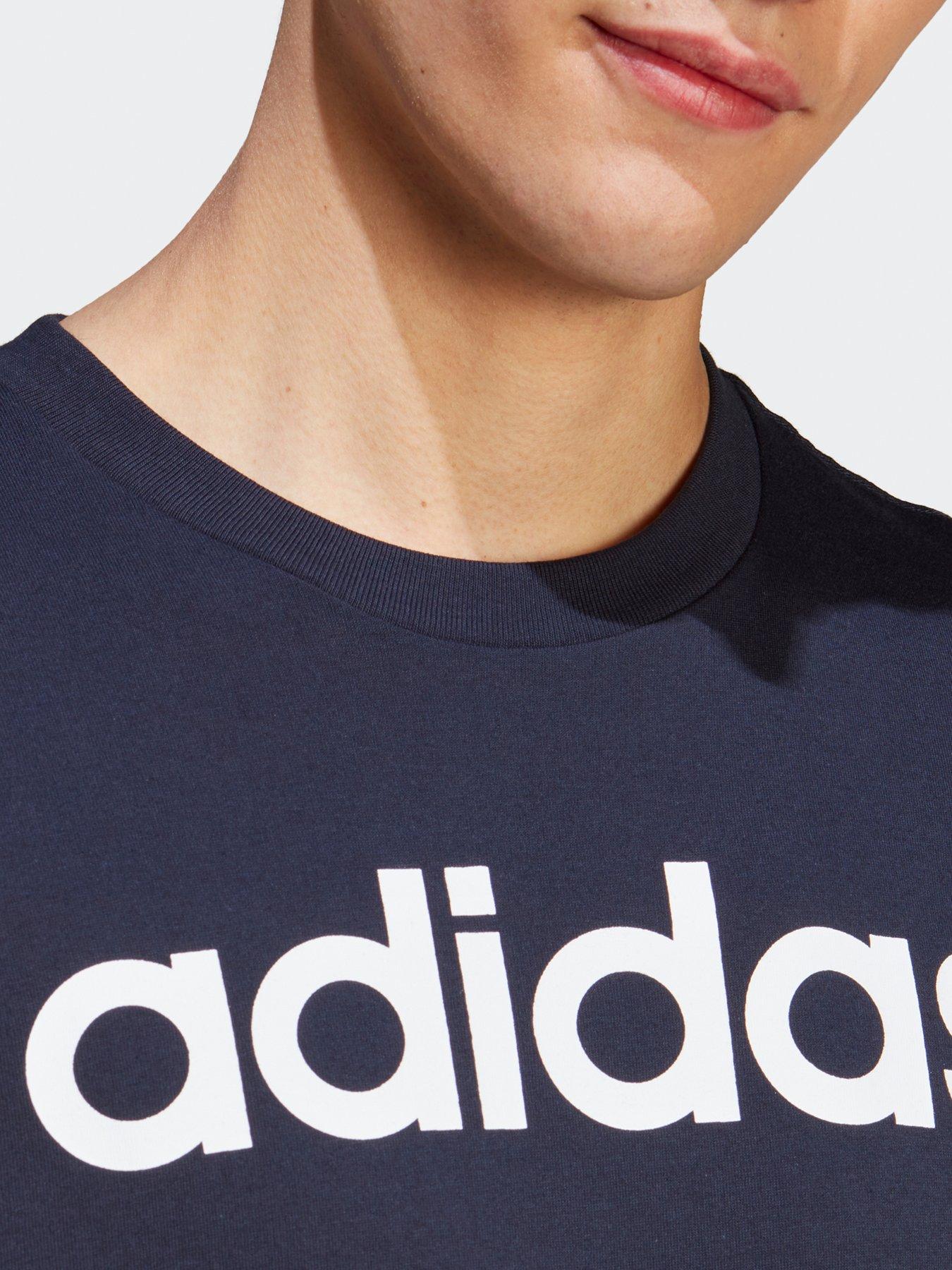 adidas-sportswear-essentials-singlenbsplinear-embroidered-logo-t-shirt-navyoutfit