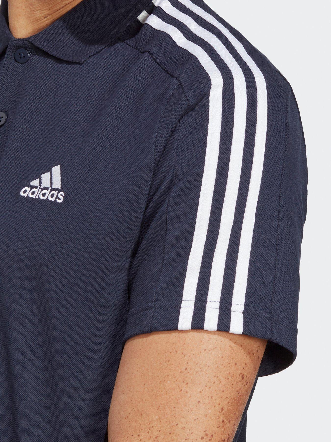 adidas-sportswear-mens-essentials-polo-shirt-navyoutfit