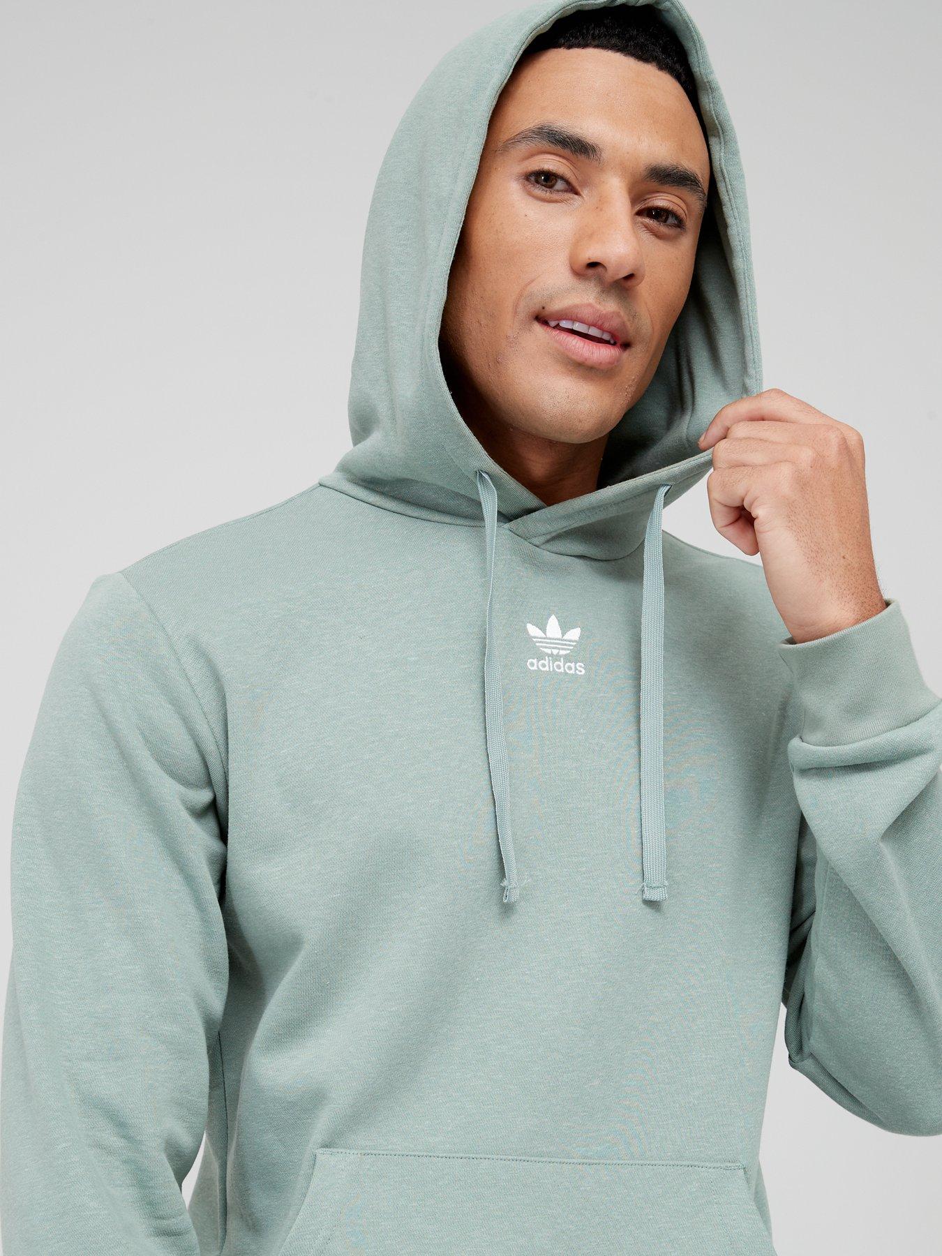 Adidas originals essential overhead hoodie online gree