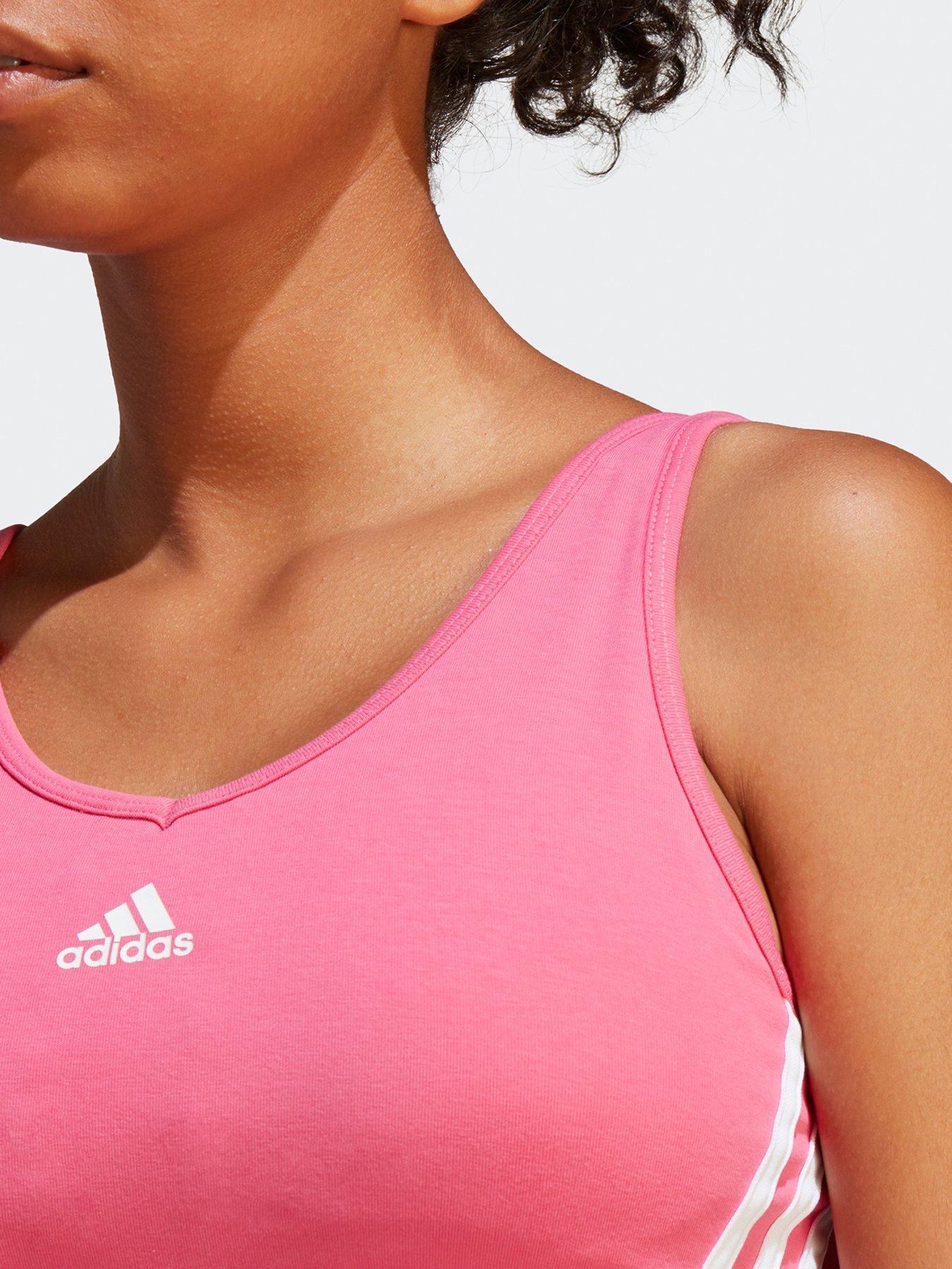 adidas Sportswear Essentials Sports Cropped Top - Pink