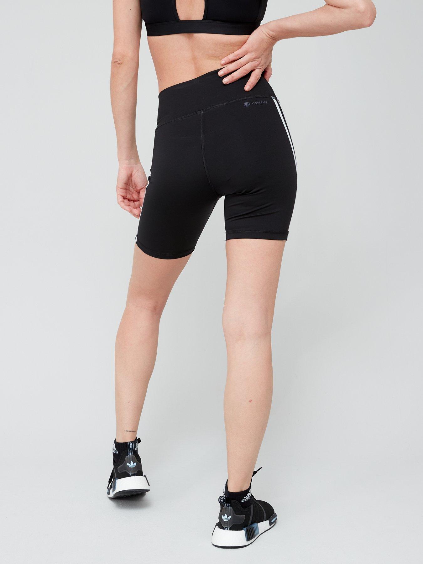 Womens black store adidas cycling shorts