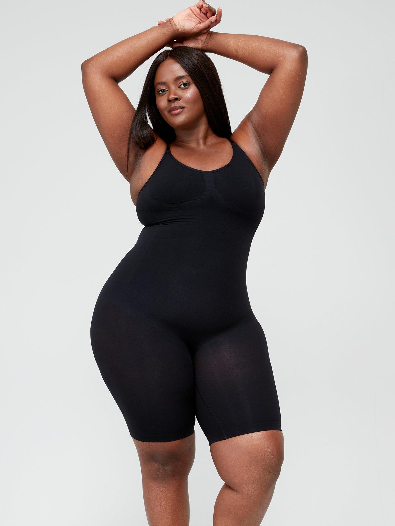 Everybody Shape Enhancing Seamless Bodysuit- Black