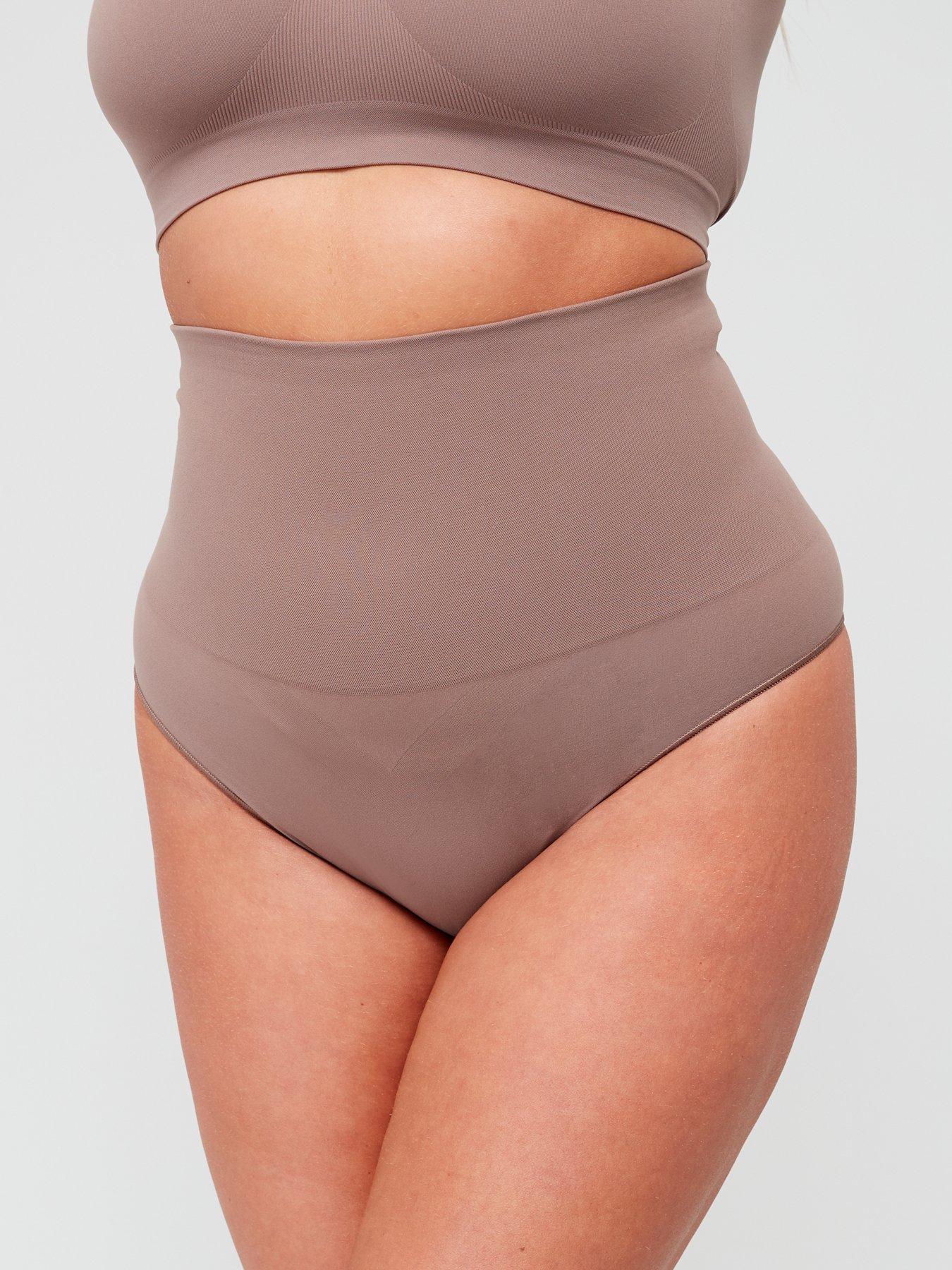 Everybody Shape Enhancing Seamless High Waist Brief - Mink