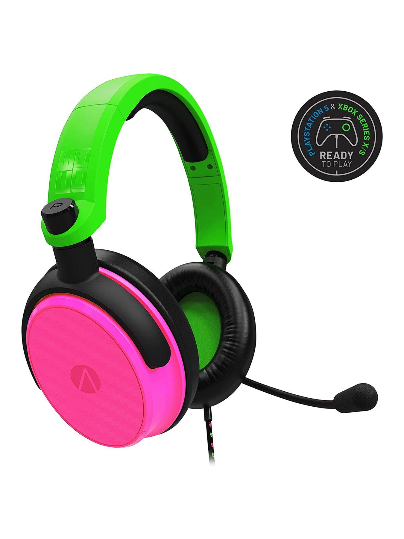 Gaming headset green new arrivals