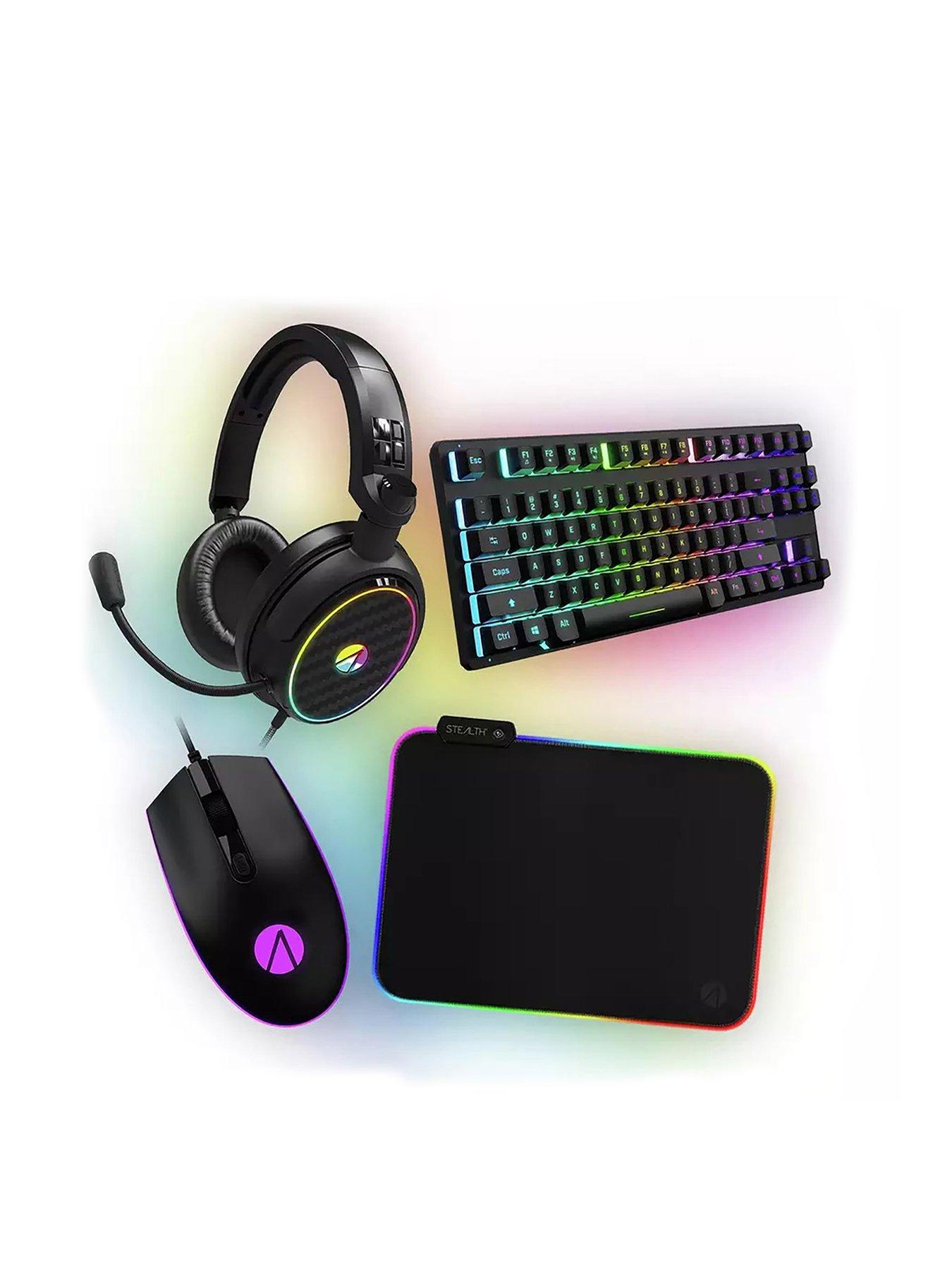Gaming Keyboard, Mouse and Mousepad