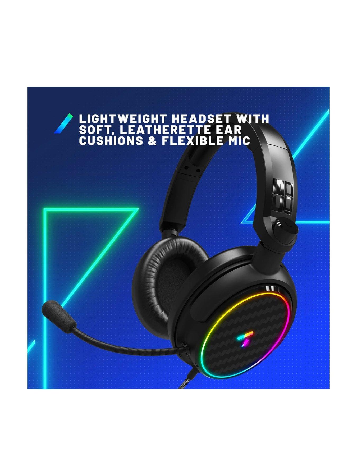 Image 5 of 7 of Stealth 4-in-1&nbsp;Light Up Gaming Bundle - Keyboard, Mouse, Mouse Pad, C6-100 LED Gaming Headset