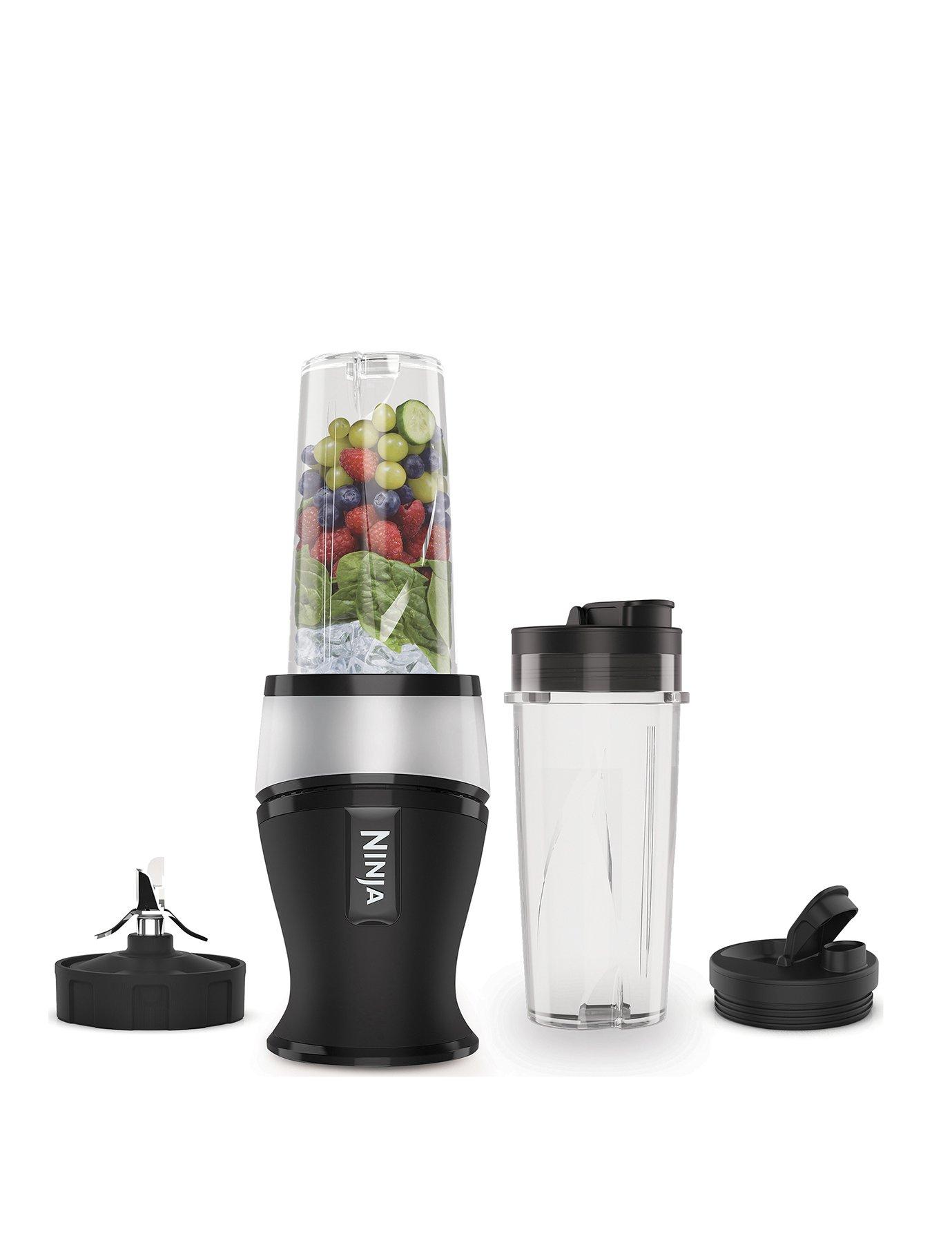 Image 1 of 5 of NINJA 700W Slim Blender &amp; Smoothie Maker QB3001UKS - Silver