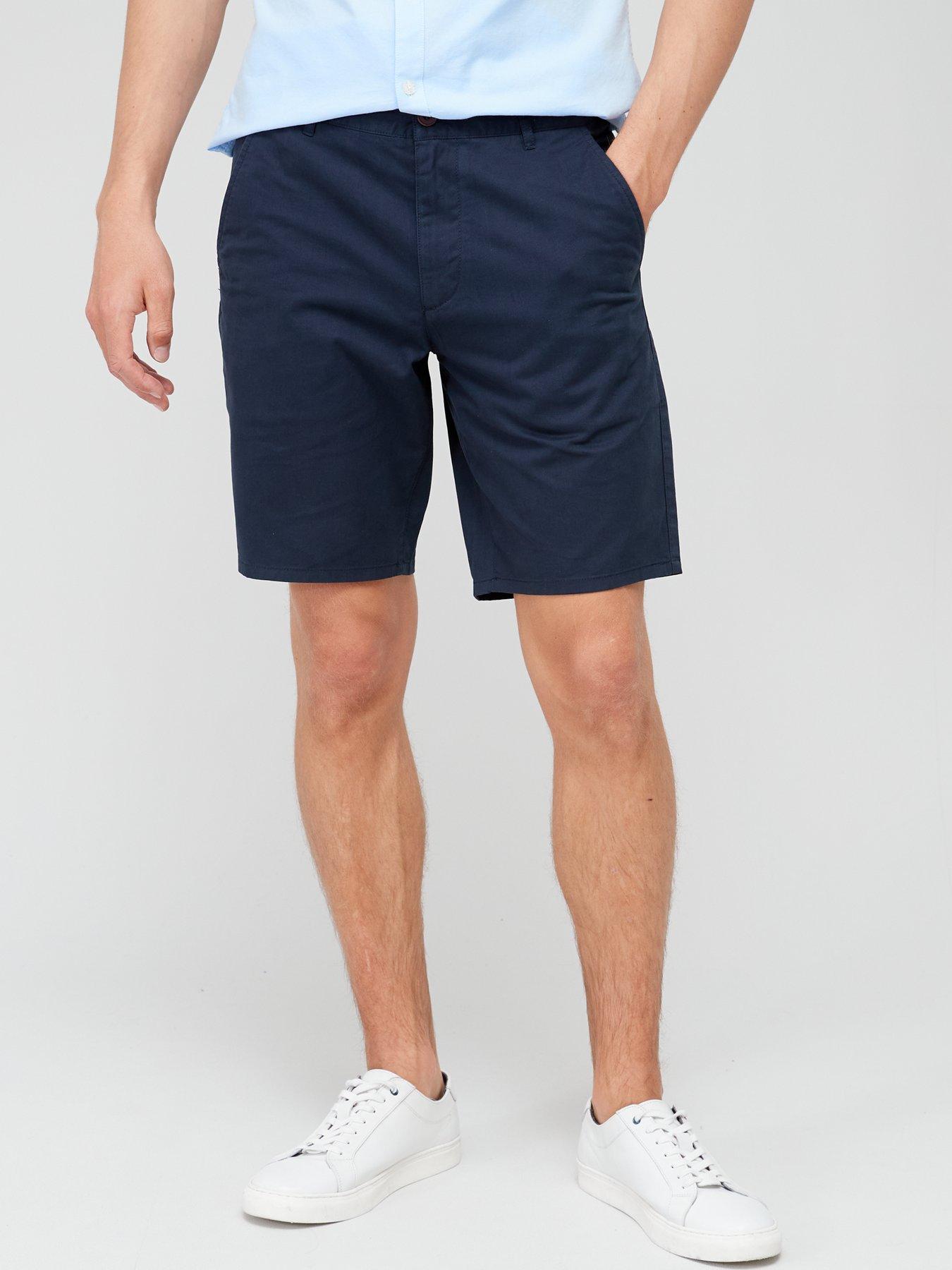 Farah store navy shorts