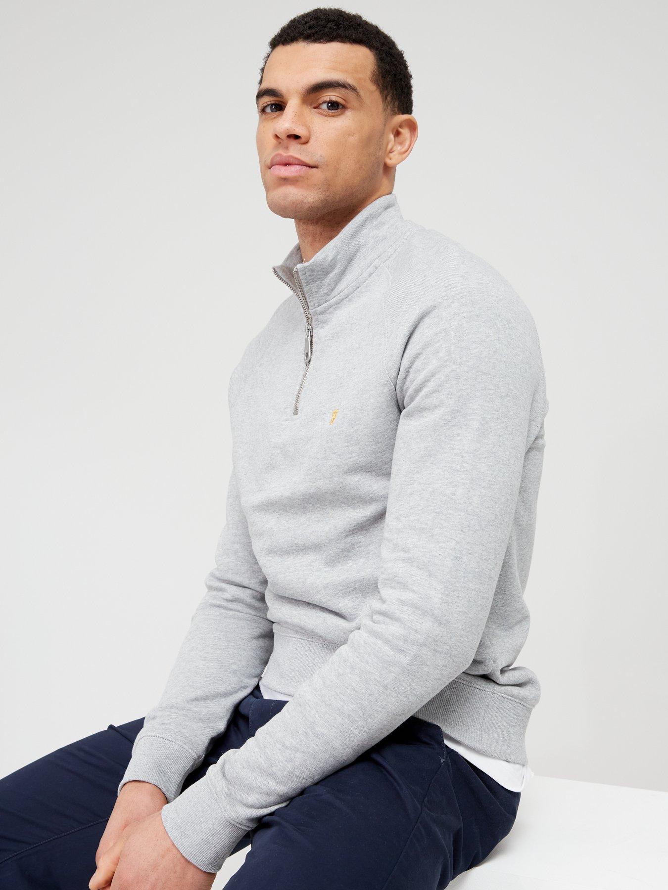 farah-jim-14-zip-sweat-light-greyoutfit