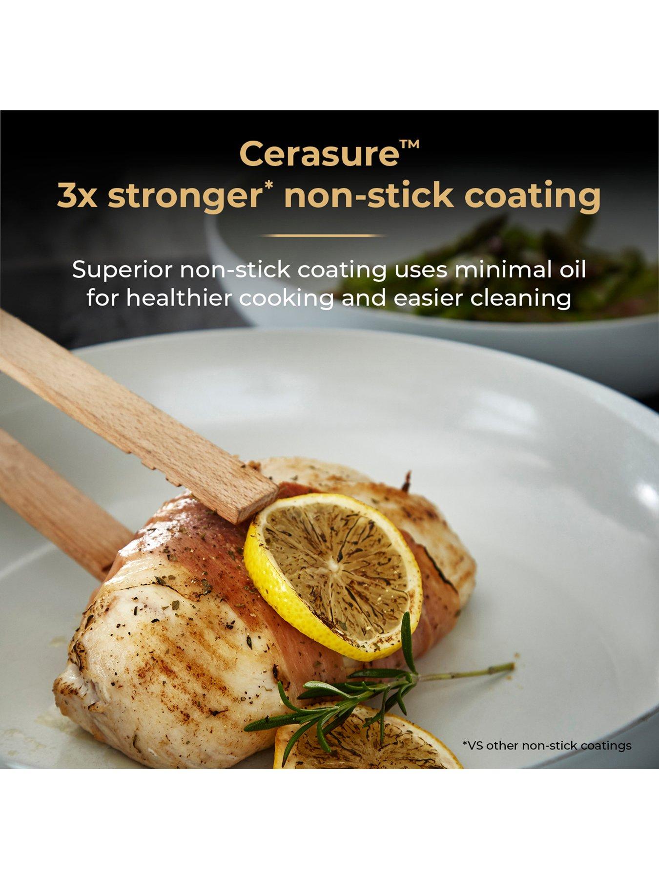 Image 4 of 7 of Tower Cavaletto 5-Piece Pan Set &ndash; White