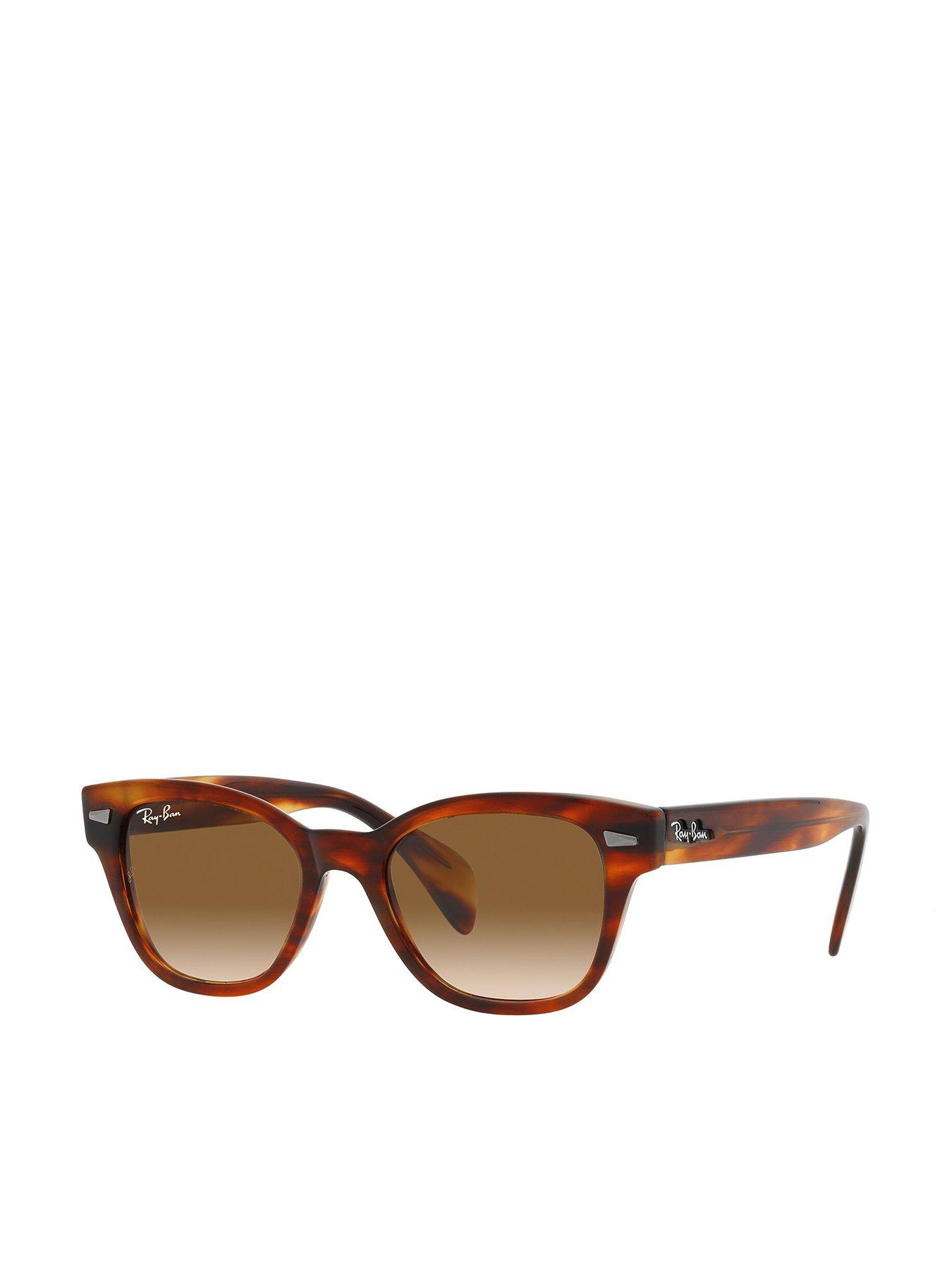 Ray-Ban Ray-Ban Square Sunglasses - Striped Havana