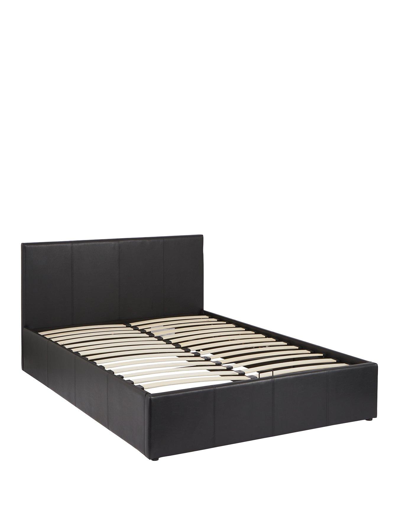 very-home-marston-faux-leather-lift-up-ottomannbspbed-frame-with-mattress-options-buy-and-save-blacknbsp--fscreg-certifiedback