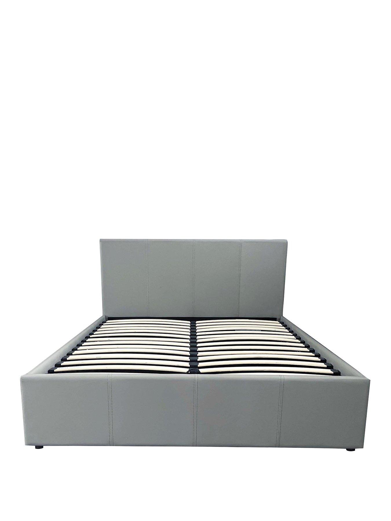 very-home-marston-faux-leather-lift-up-ottoman-bed-frame-with-mattress-options-buy-and-save-greynbsp--fscreg-certifiedstillFront