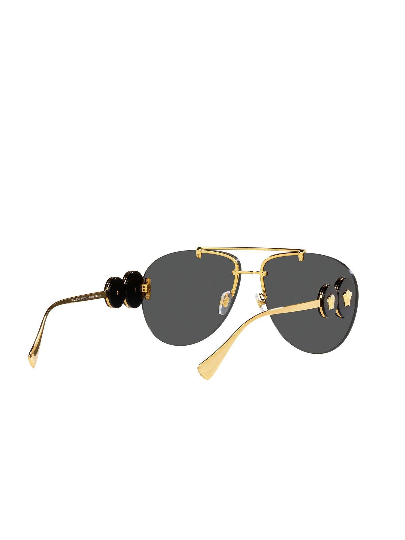 versace-pilot-sunglasses-golddetail