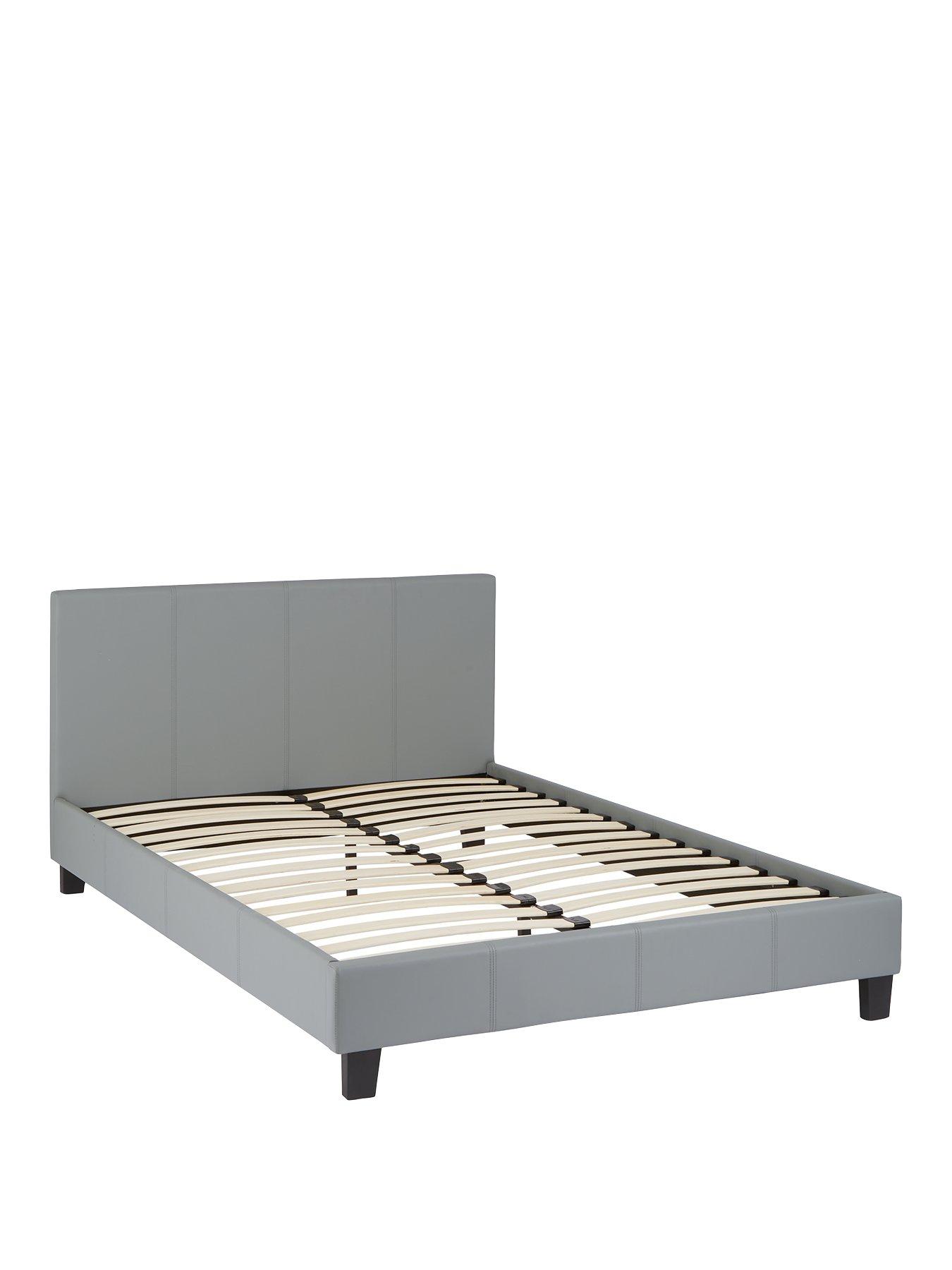 everyday-marston-faux-leather-bed-frame-with-mattress-options-buy-and-save-greynbsp-nbspnbsp--fscreg-certifiedback