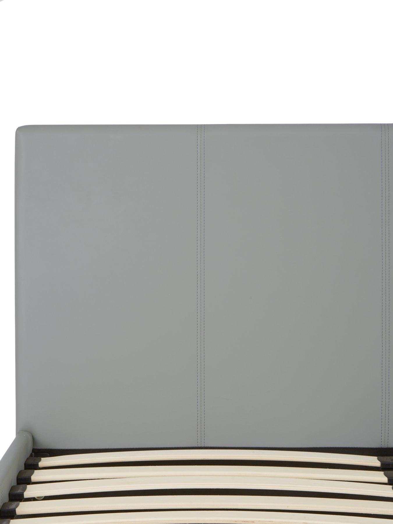 very-home-marston-faux-leather-bed-frame-with-mattress-options-buy-and-save-greynbsp-nbspnbsp--fscreg-certifieddetail