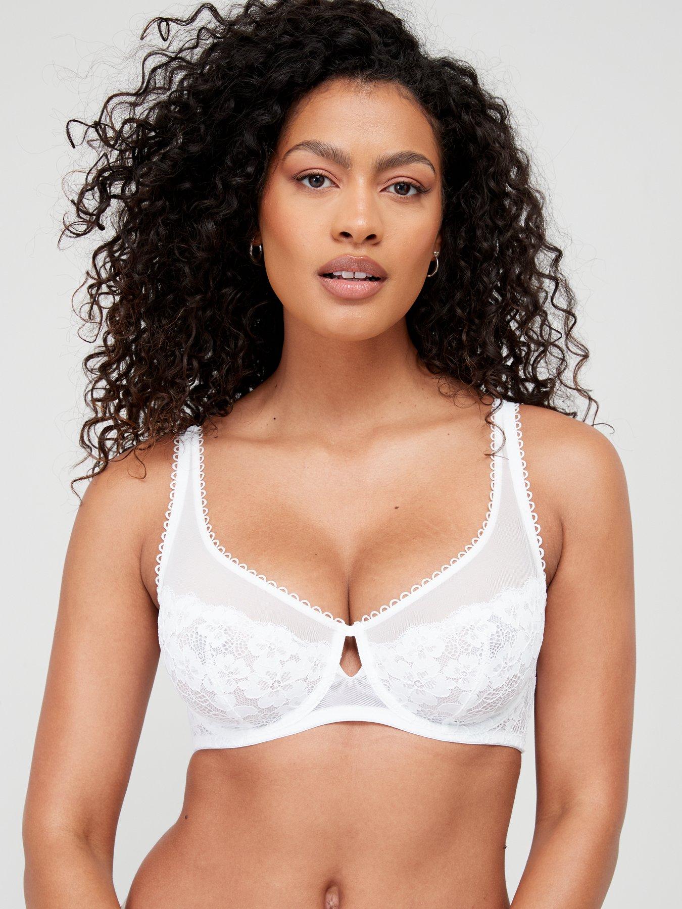 Dorina Jaqueline Wire Bra - White