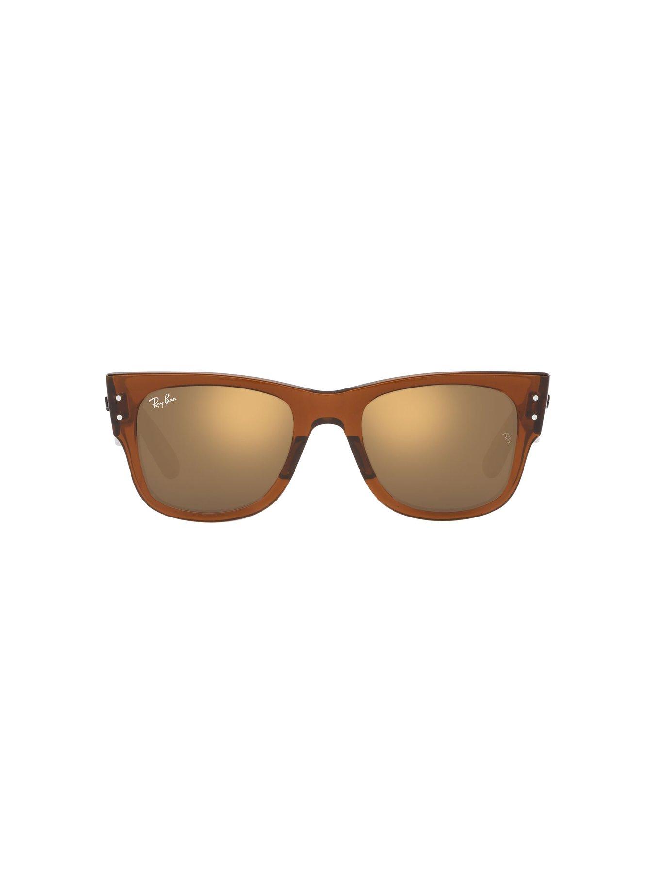 ray-ban-ray-ban-mega-wayfarer-square-sunglasses-transparent-brownoutfit