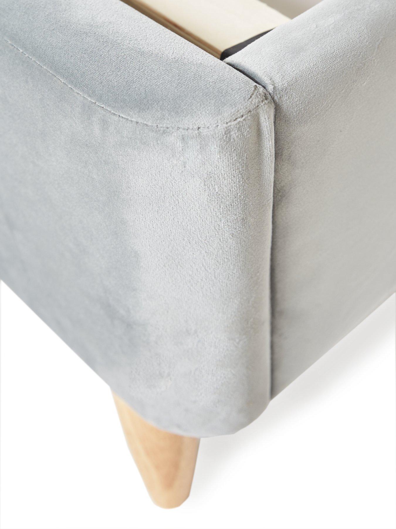 Image 3 of 5 of The Very Collection Easton Small Double with Mattress Options (Buy &amp; SAVE!) - Grey - FSC&reg; Certified