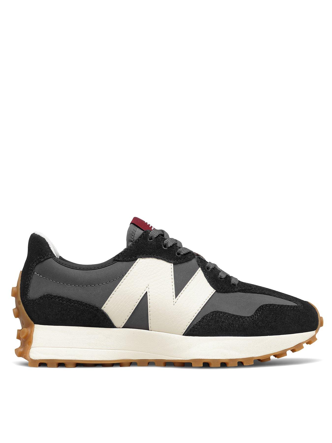 New balance 327 store trainers in black