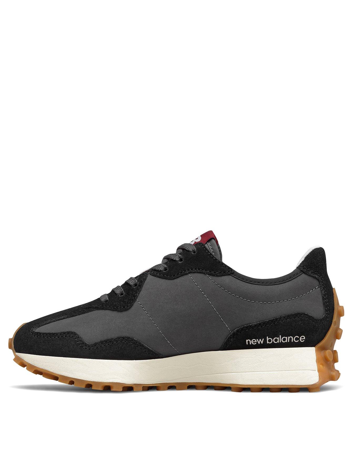 New Balance Womens 327 Trainers Black/Grey Very Ireland