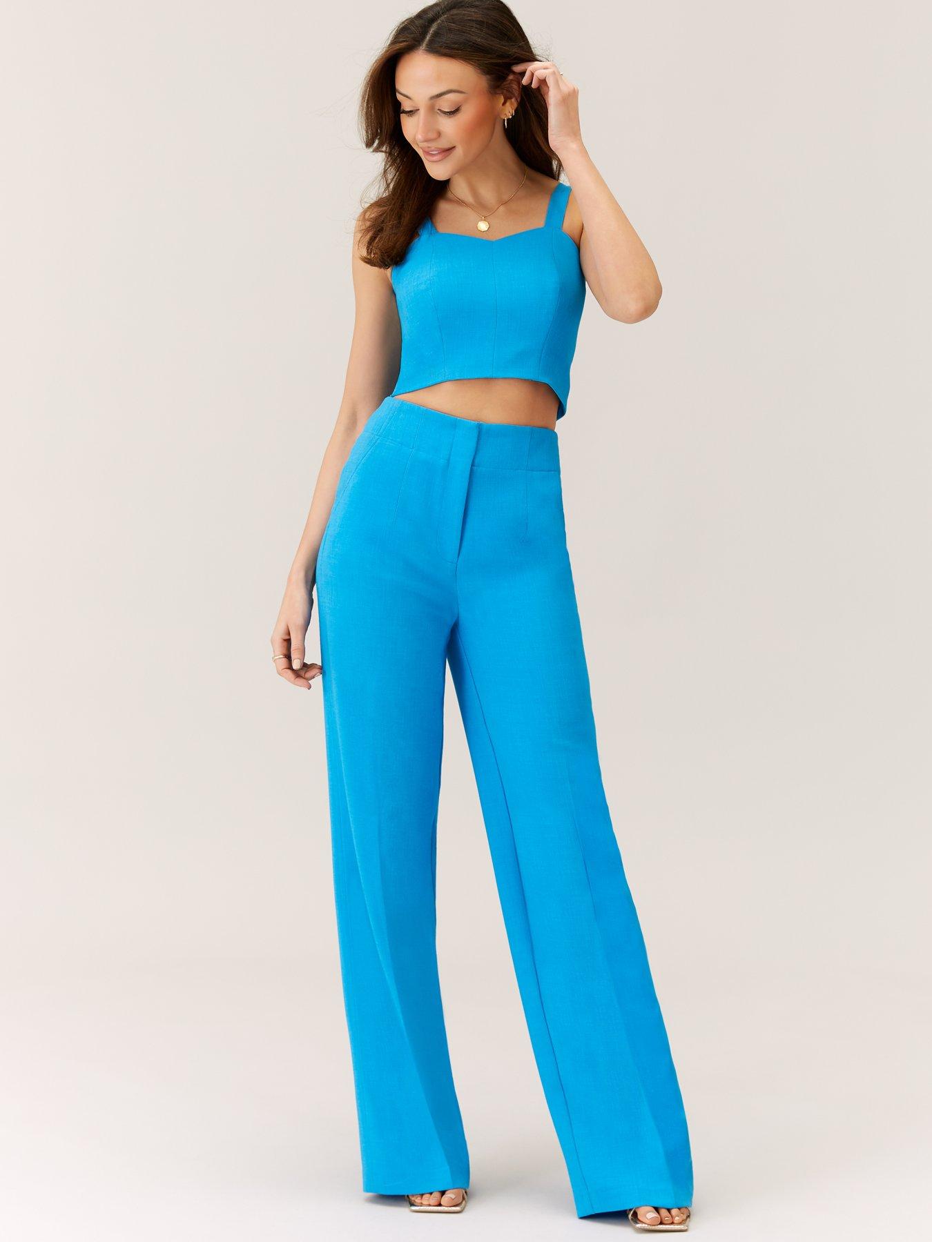 michelle-keegan-sweetheart-neck-strappy-top-blueback
